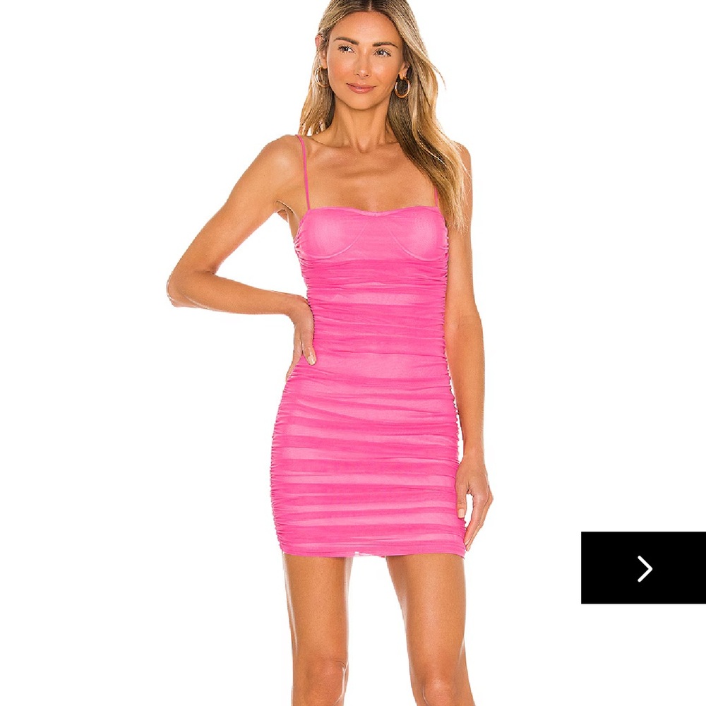 Emmie Mesh Mini Dress superdown
Size: S
Color: Hot Pink
Qty: 1